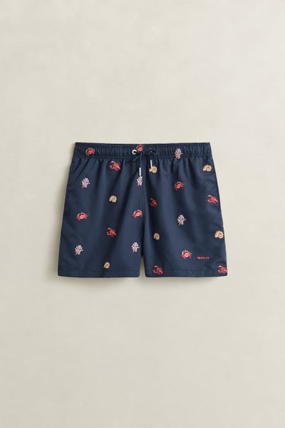 Lobster Embroidery -uimashortsit