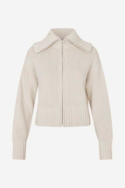Sajasmin Zip -neule